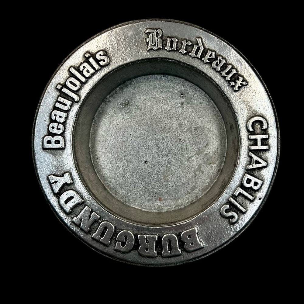 Pewtarex Pewter Wine Bottle Coaster York Pennsylvania